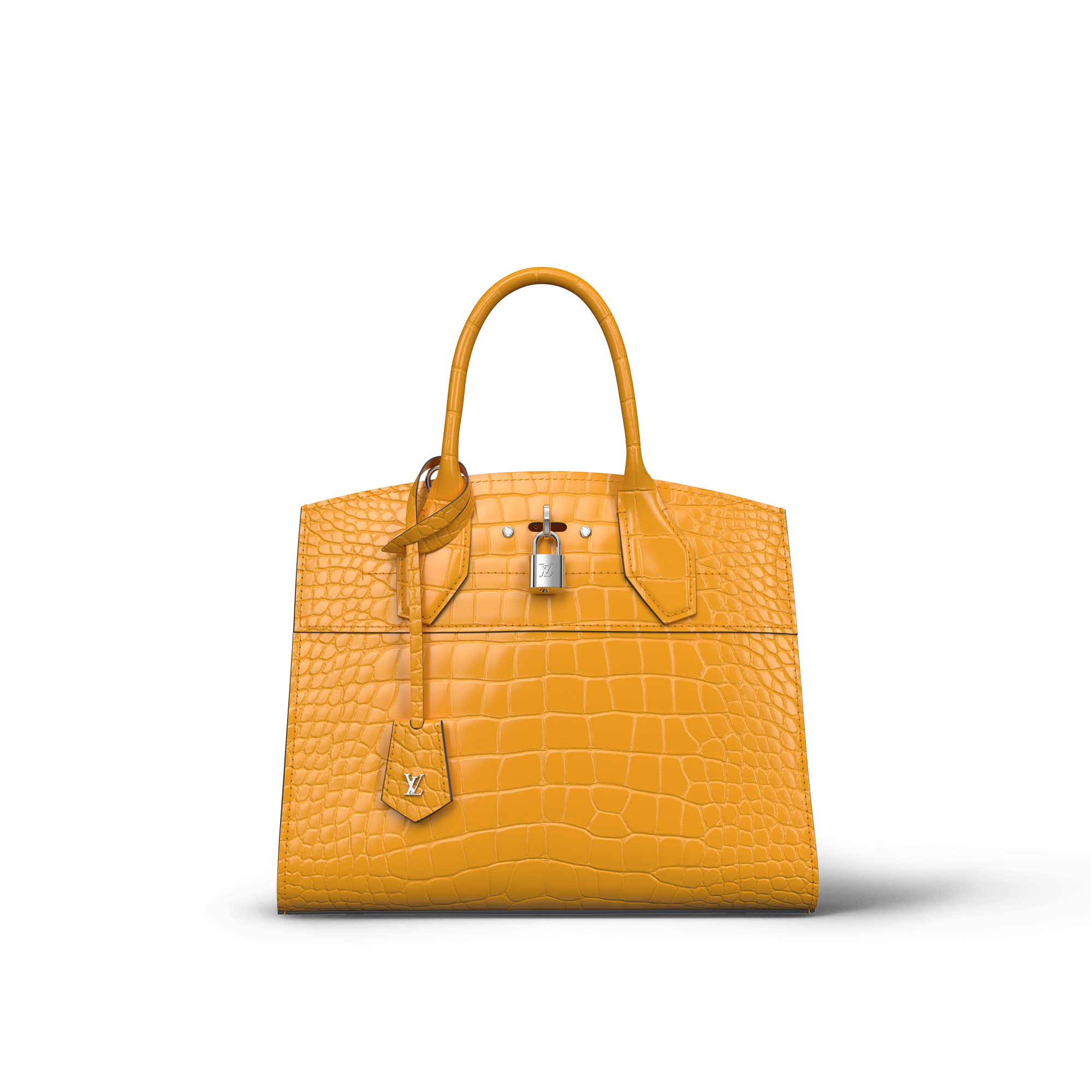 Yellow hot sale crocodile birkin